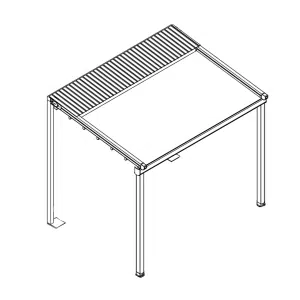 pergola classica a quattro gambe