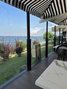 Windbreekglas 6