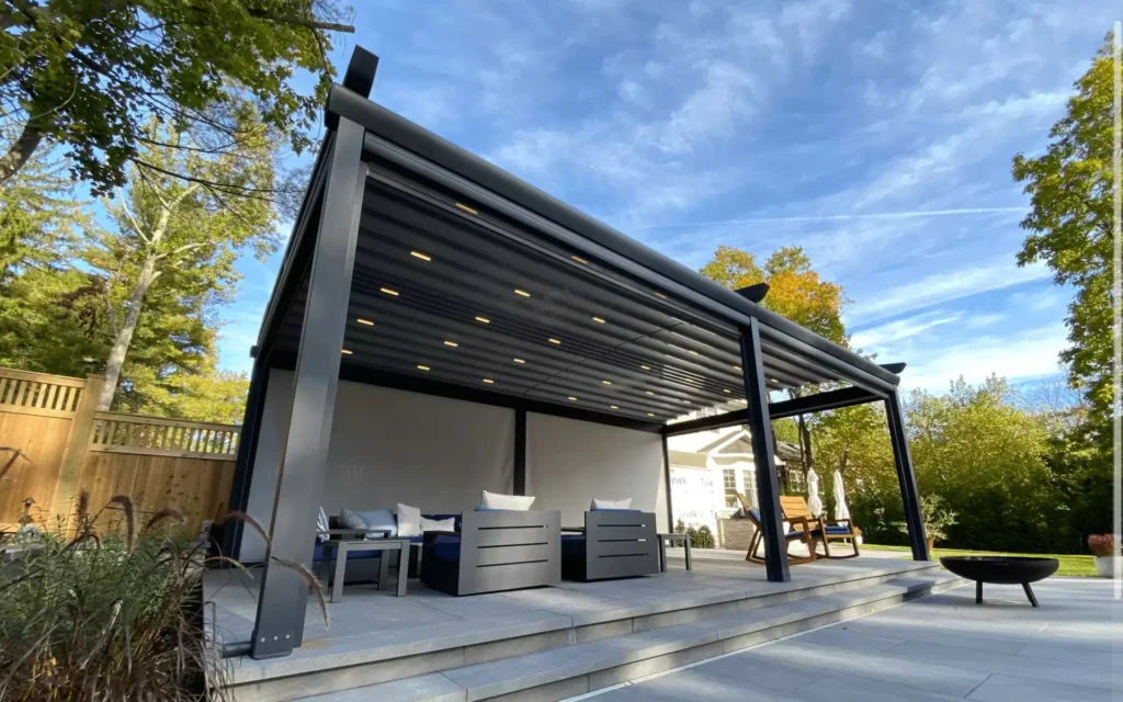 Pérgola automática para terraza