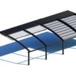 automatisk pergola radiell modell