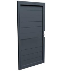 Puerta peatonal de jardín de aluminio modelo 3