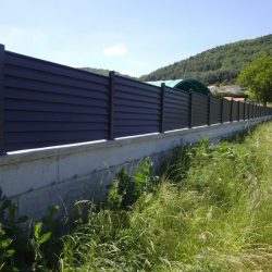Ejemplos de vallas de jardín de aluminio en París